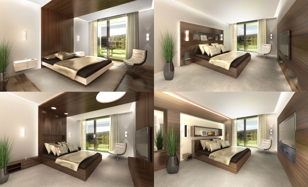 Villa bedroom development in München