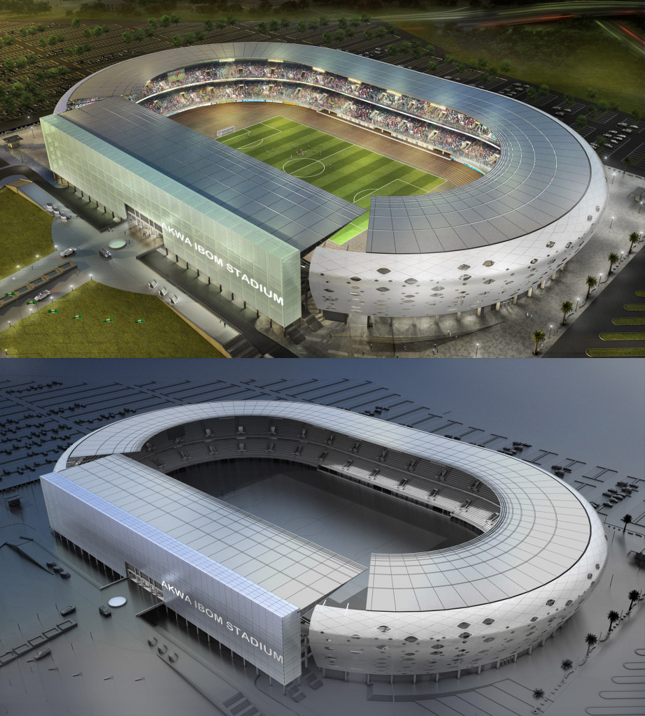 Uyo Fußball Stadion - Styles in Afrika
