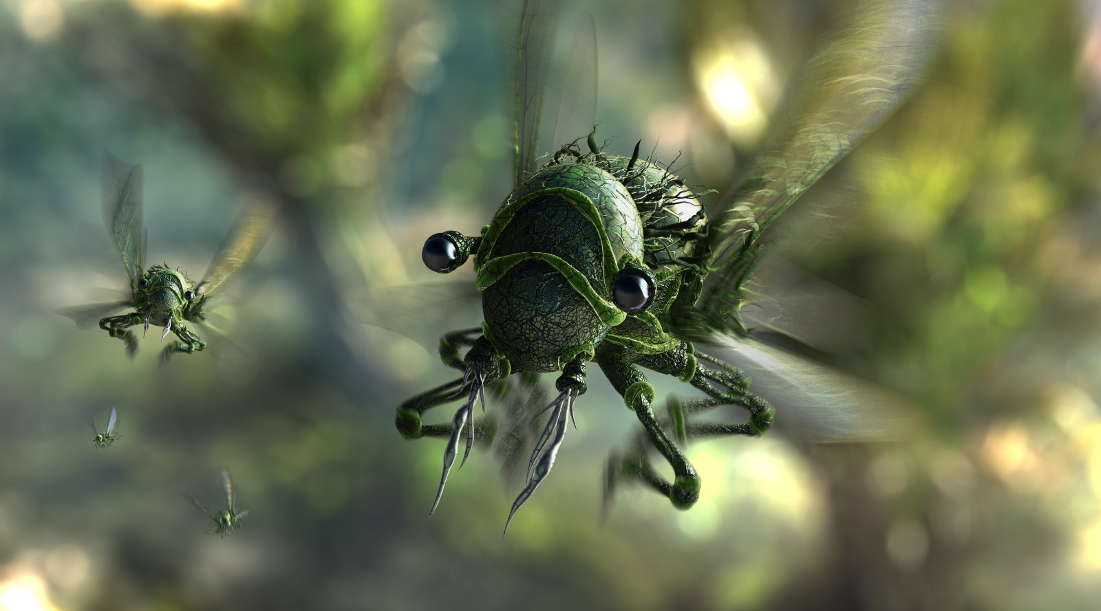 Instinct Structure Insect - Illustration Artwork