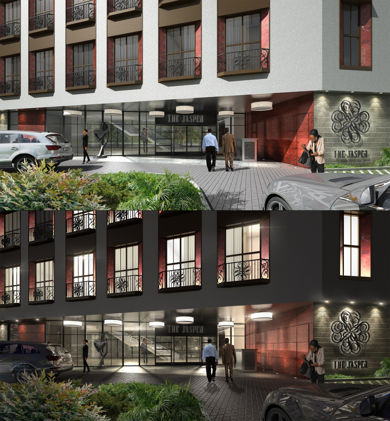 The Jasper Hotel - Entrance Design