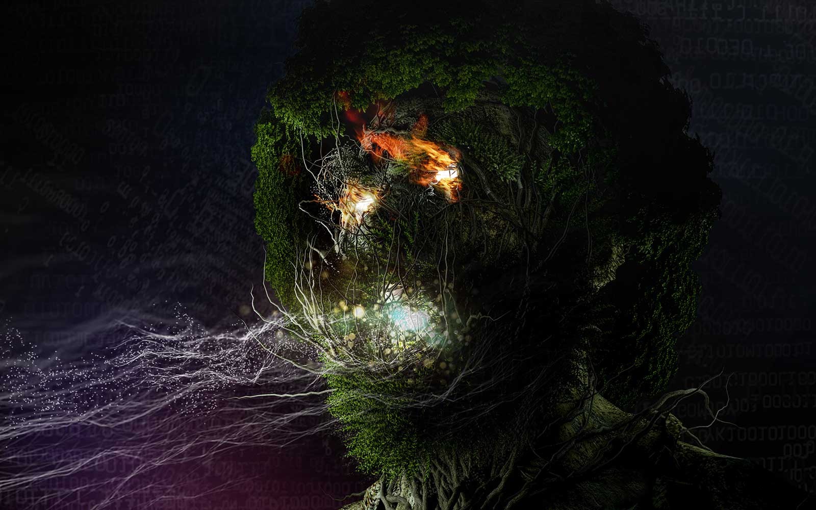 snow fall - inspirated by Mogwai - Rano Pano - Illustration Artwork