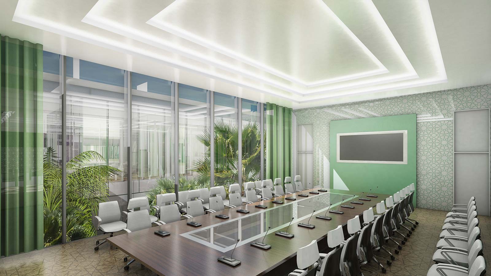 HRC Präsidenten Delegation Hall