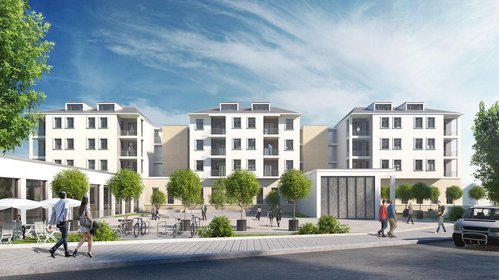 Kaiserhof - Architekturvisualisierung Aussen