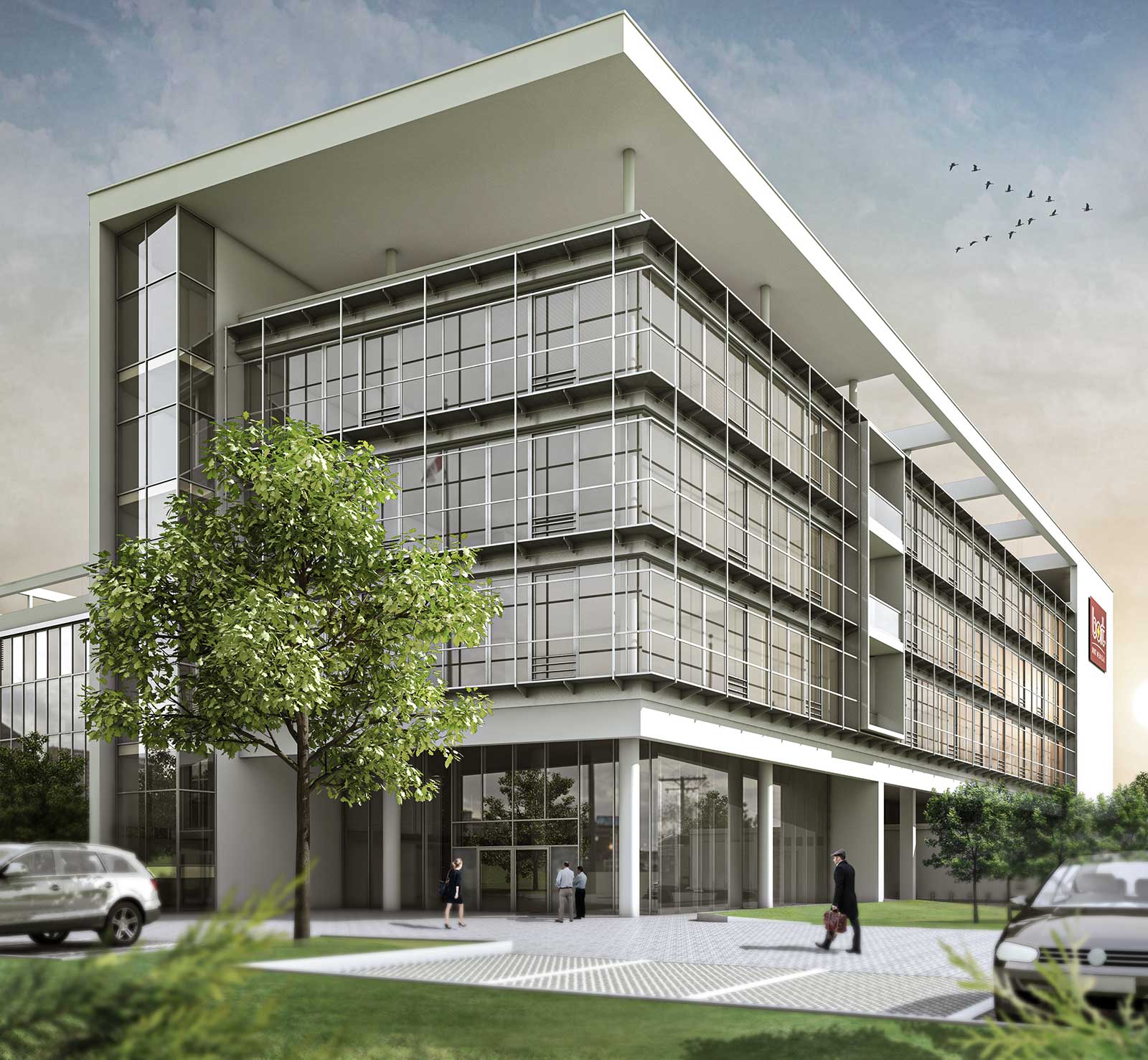 Bort - Architekturvisualisierung Aussen