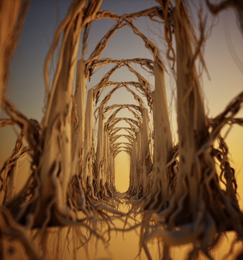Nature Construction - Illustration Artwork