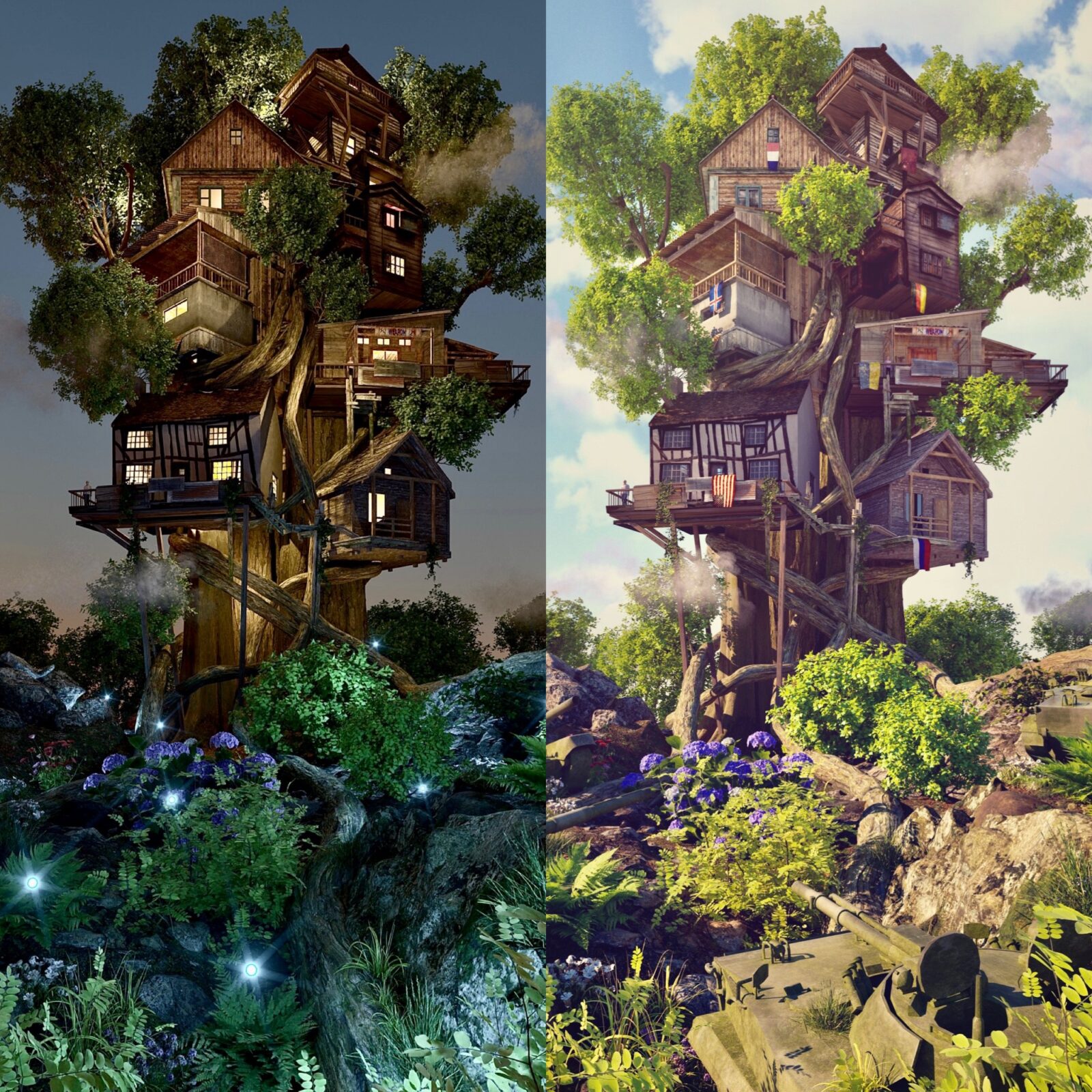 One Home - Illustration Artwork