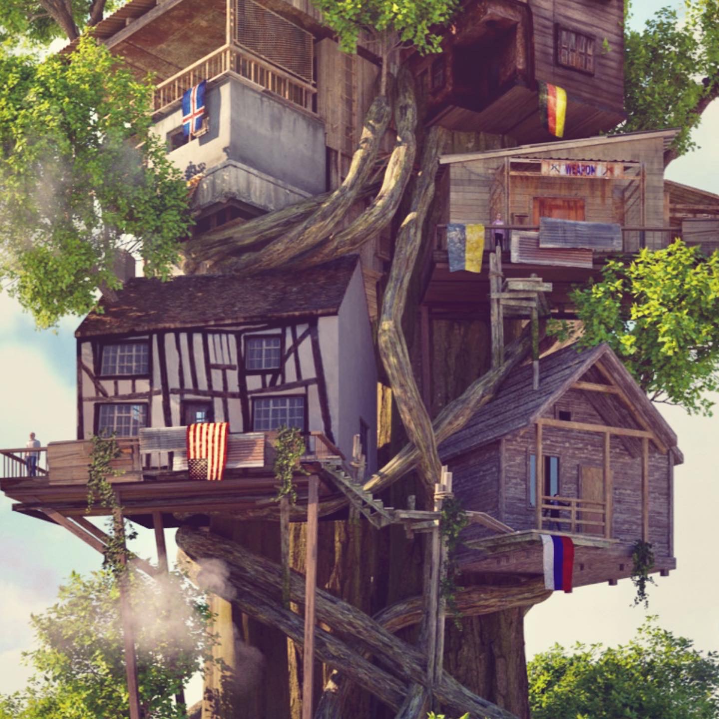 One Home - Illustration Artwork